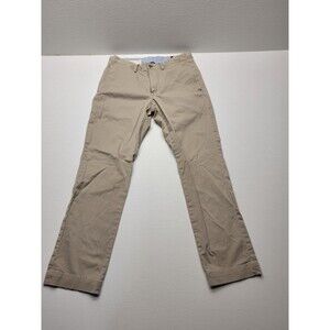Polo Ralph Lauren Stretch Straight Fit Men's 30 x30 Khaki Pants